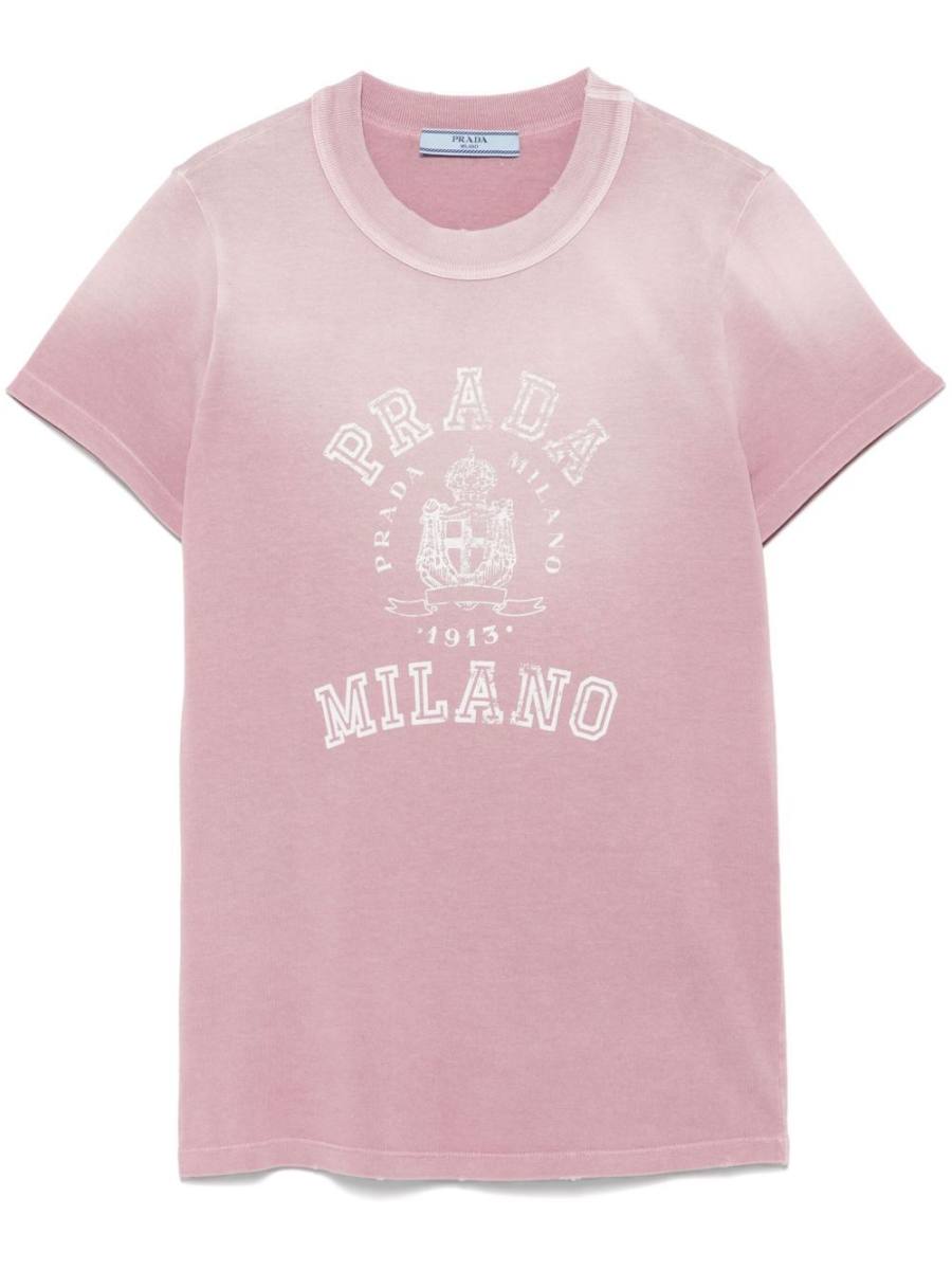 logo-print T-shirt