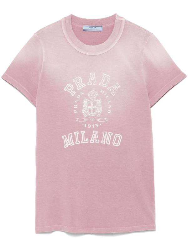 logo-print T-shirt