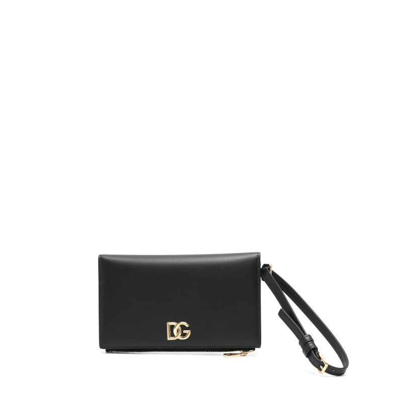 Dolce & Gabbana Logo-lettering Clutch Bag