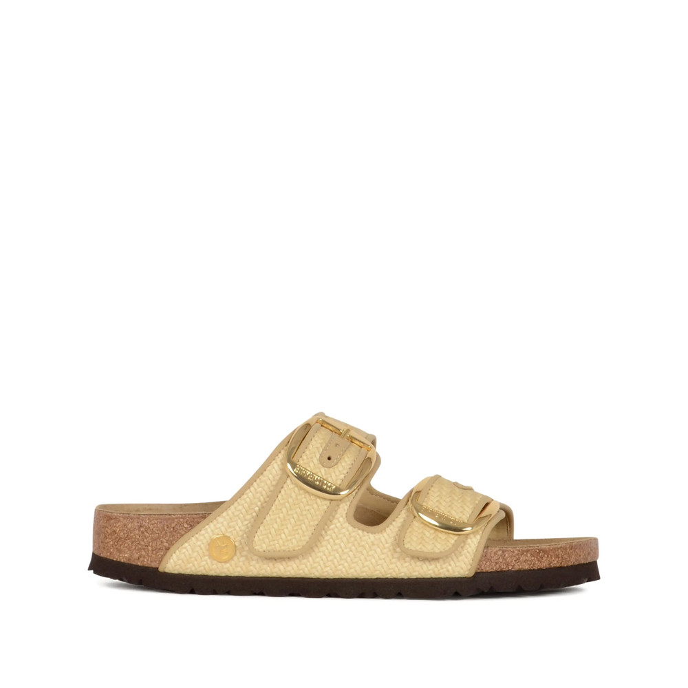 Birkenstock Arizona Big Buckle Raffia Sandals