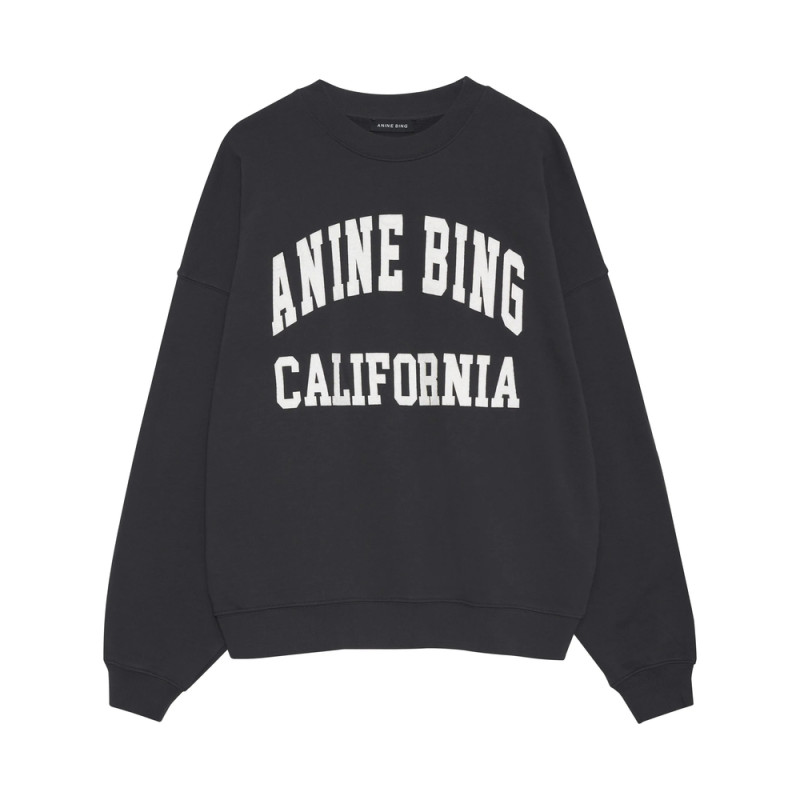 Anine Bing Miles Organic-cotton Sweatshirt