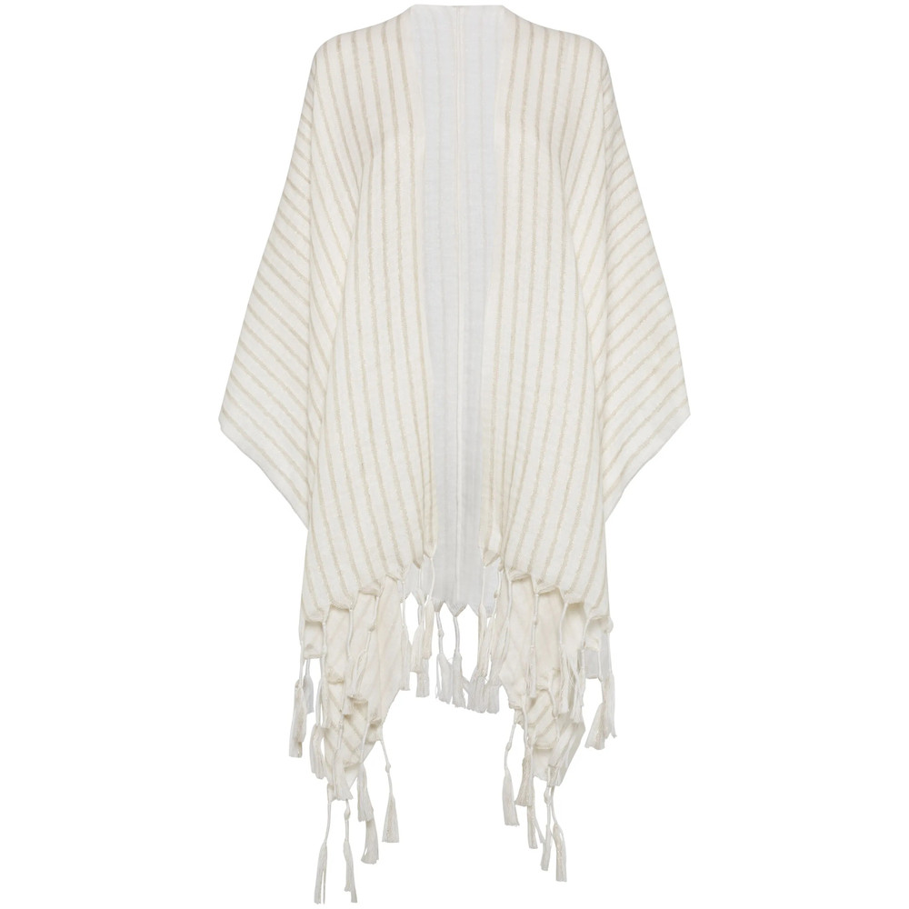 Brunello Cucinelli Striped Cape