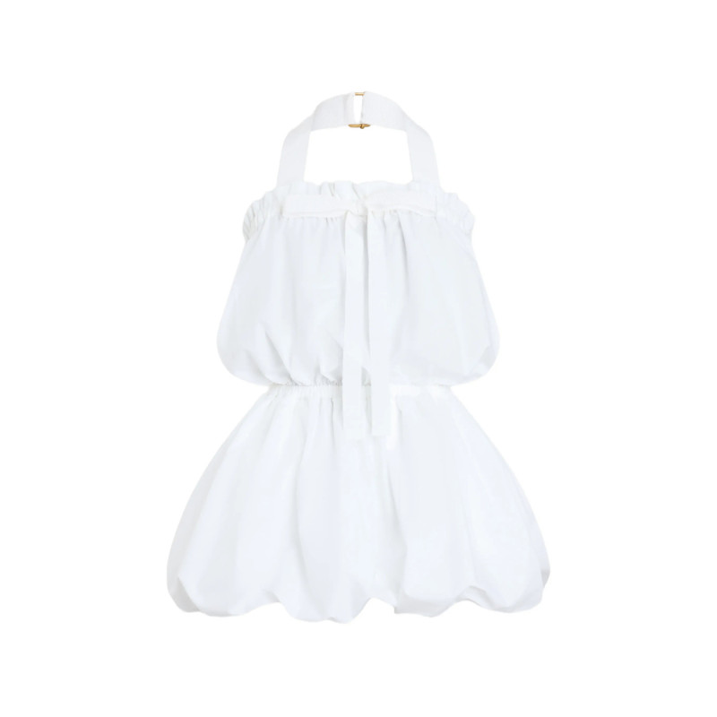 Patou Halterneck Bloomer Mini Dress