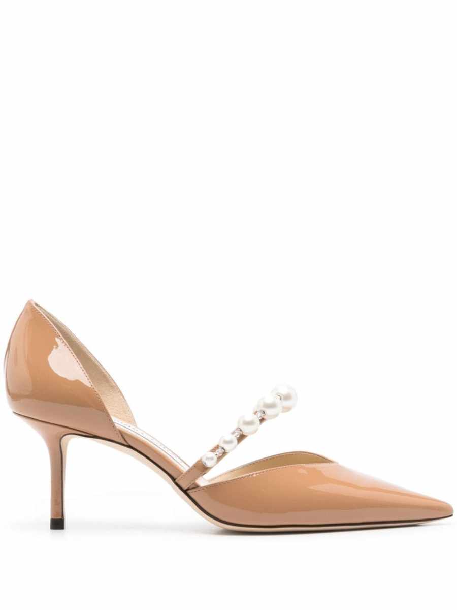 Aurelie 65mm leather pumps