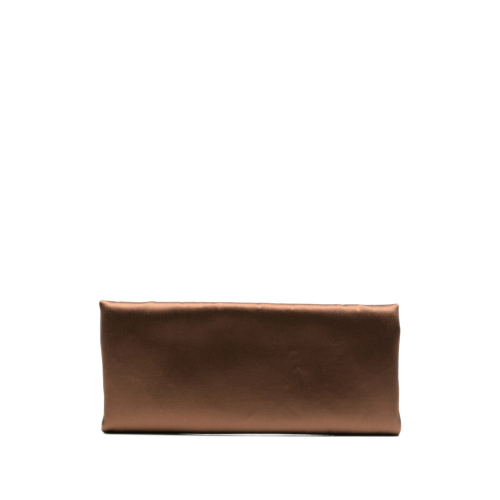 Staud Muse Satin-finish Clutch Bag
