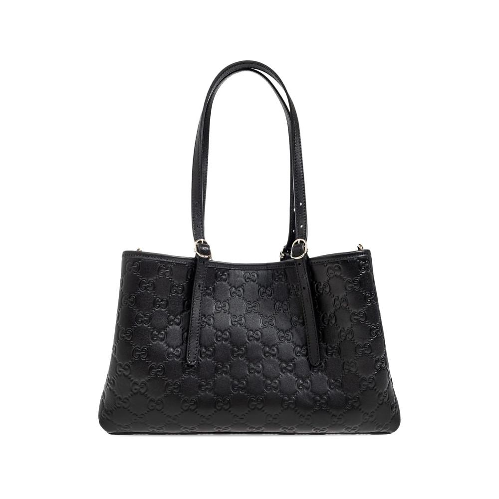 Gucci Medium GG Leather Shoulder Bag