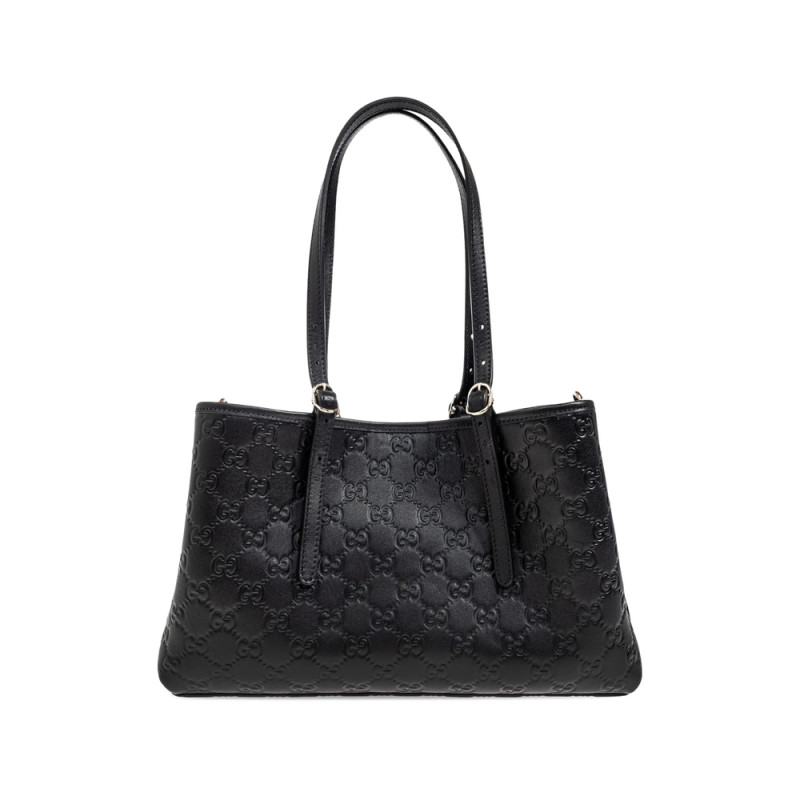 Gucci Medium GG Leather Shoulder Bag