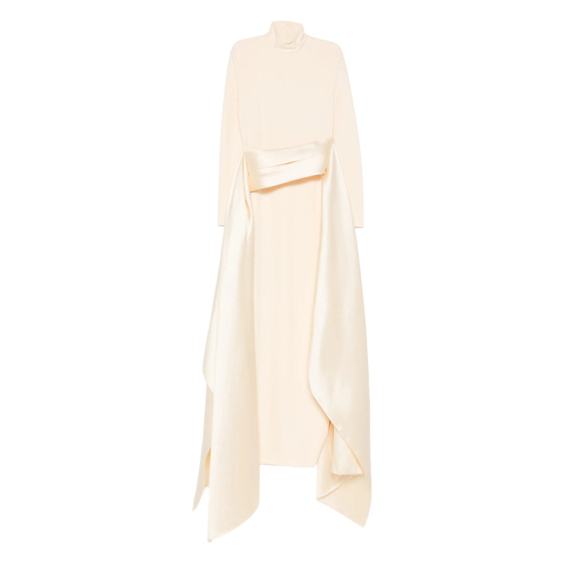 Solace London Roll-neck Maxi Dress