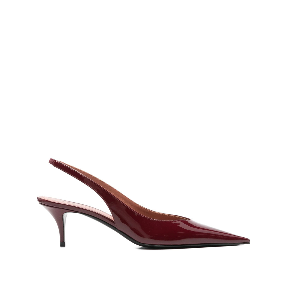 Amina Muaddi 55mm Anok Sling Pointed Pumps