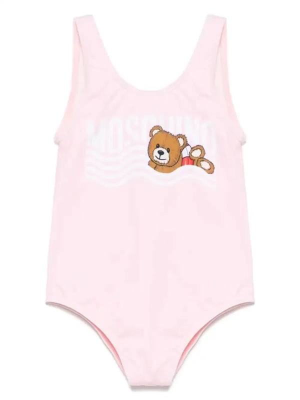 logo-print swimsuit