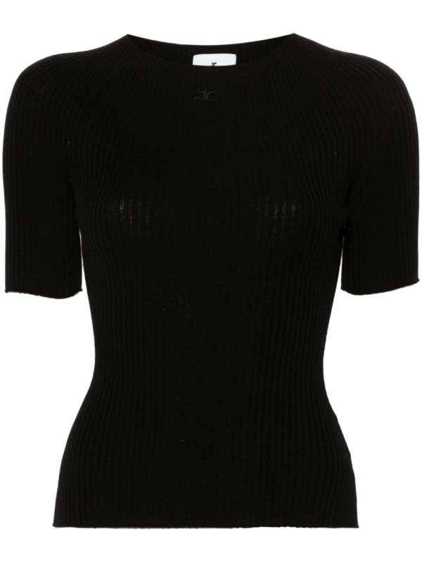 Solar ribbed sweater