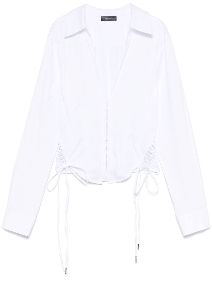 corset poplin shirt