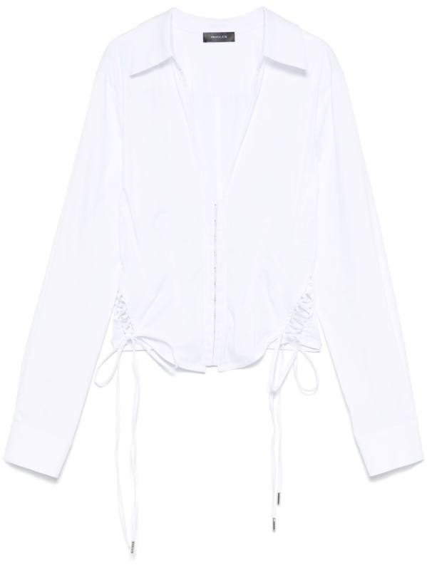 corset poplin shirt