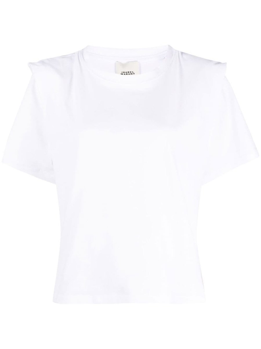 Zelitos pleat-detail T-shirt