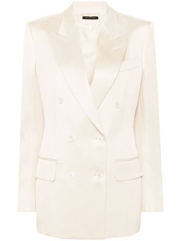 double-breasted blazer