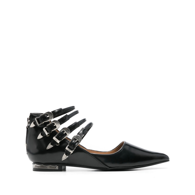 Toga Pulla Buckle-detailed Ballet Flats