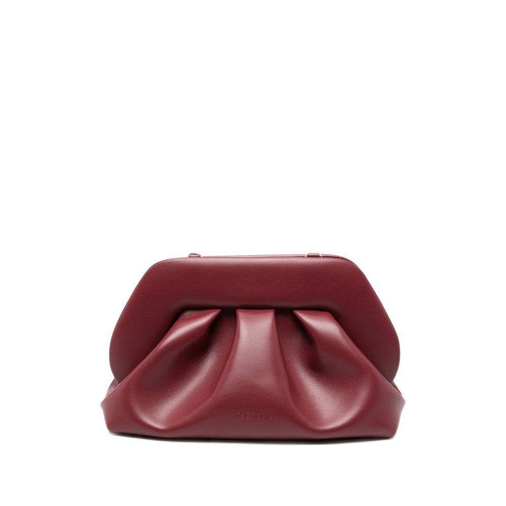 Themoirè Bios Ruched Clutch Bag