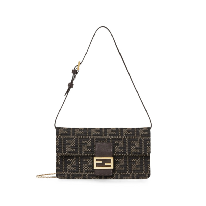 Fendi Tube FF-jacquard Wallet