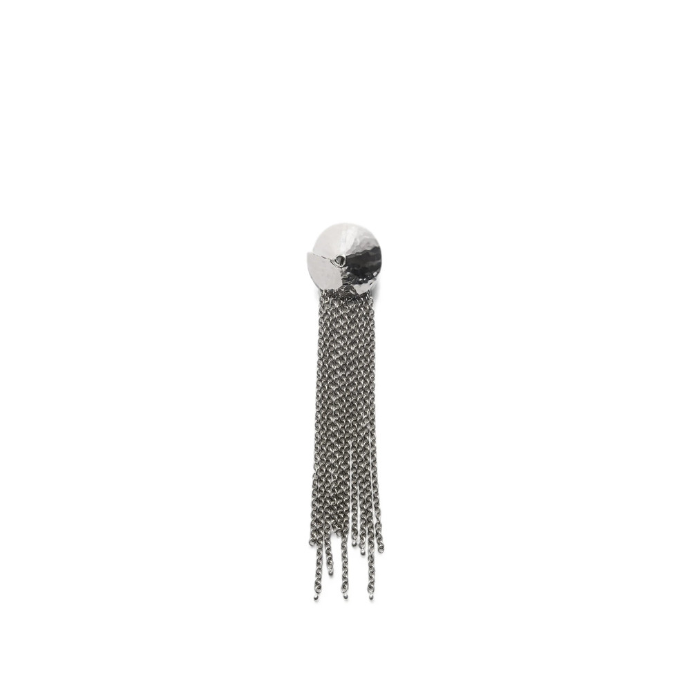 Lemaire Chain Tassel Brooch In Brass