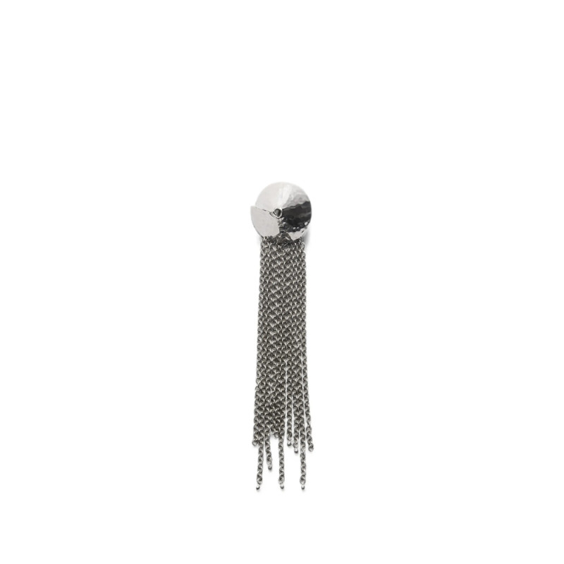 Lemaire Chain Tassel Brooch In Brass