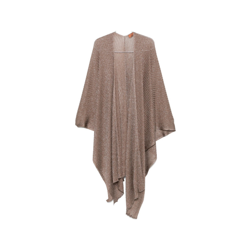 Missoni Metallic Ribbed-knit Shawl