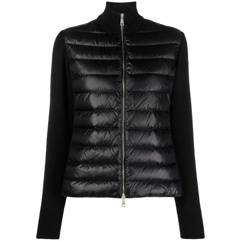Moncler Padded-front Zip-up Cardigan