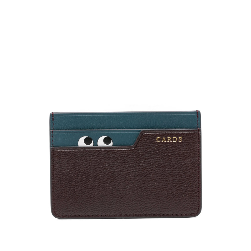 Anya Hindmarch Peeping-eyes Leather Cardholder