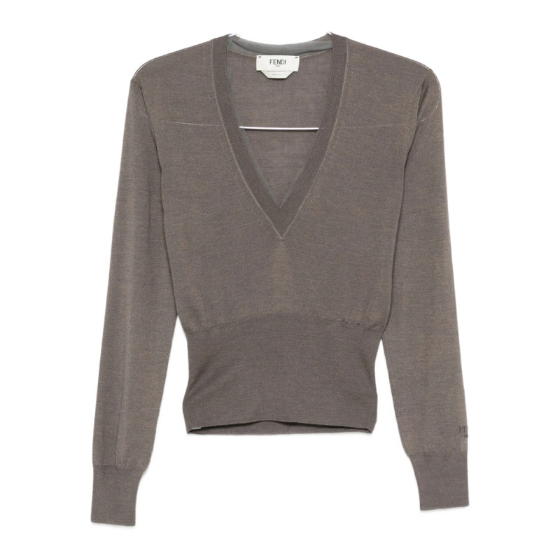 Fendi V-neck T-shirt