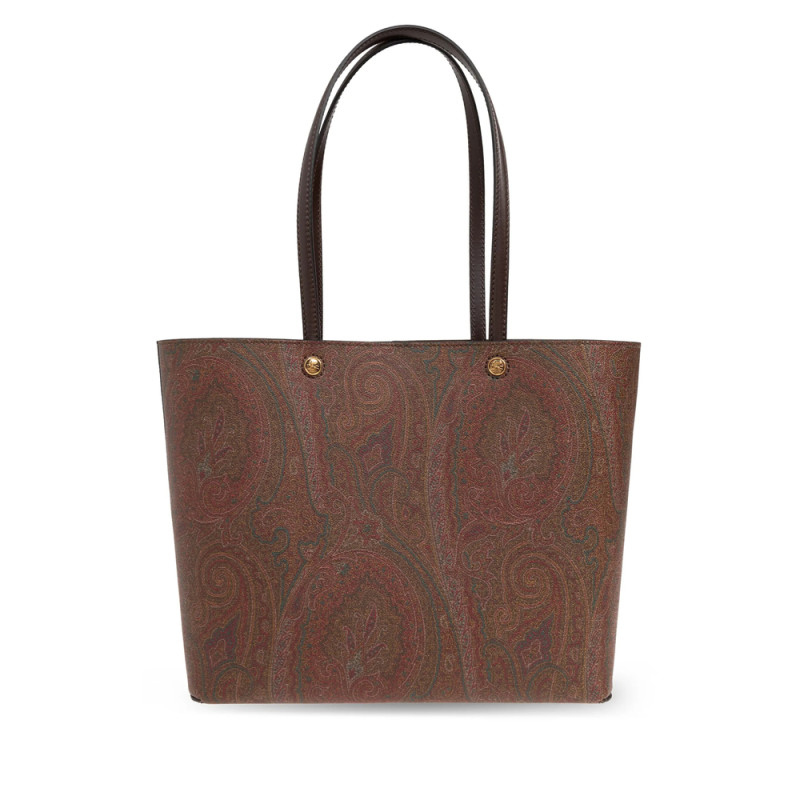 Etro Large Paisley Jacquard Shopper Tote Bag