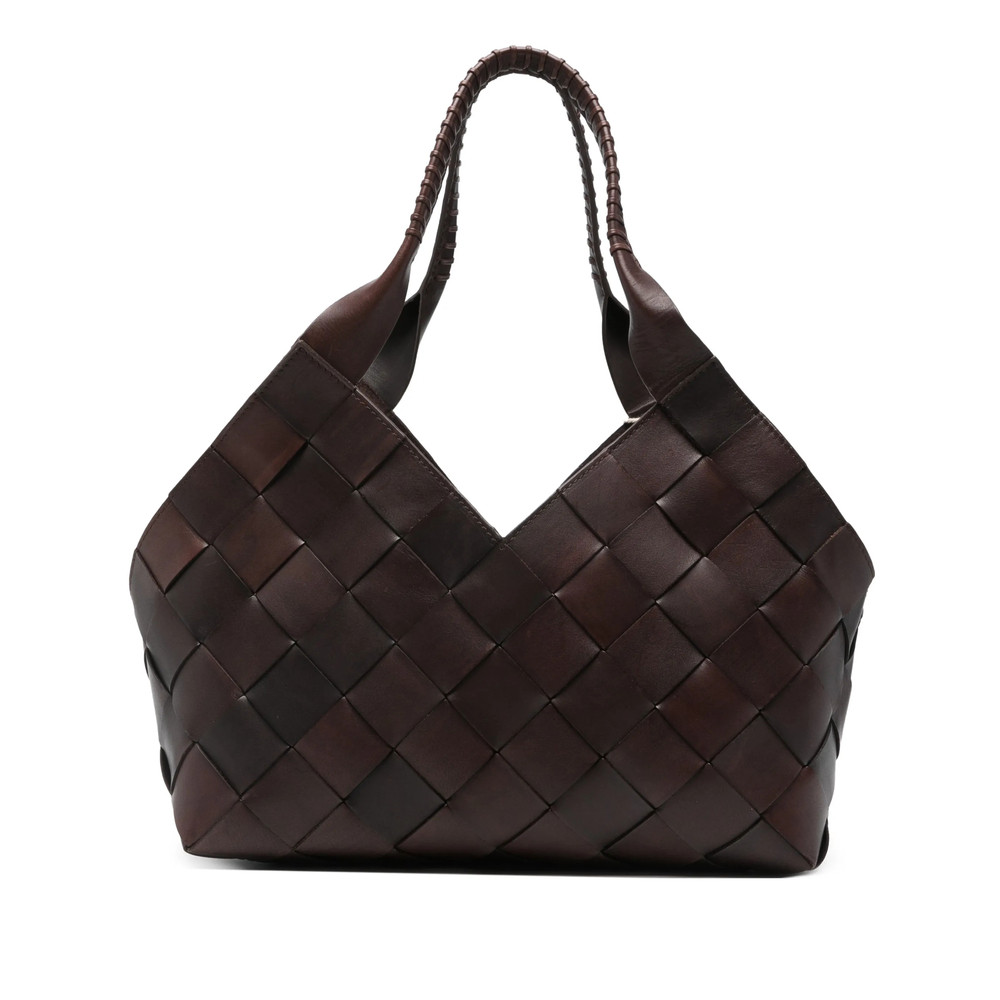 Dragon Diffusion Castello Woven-leather Tote Bag