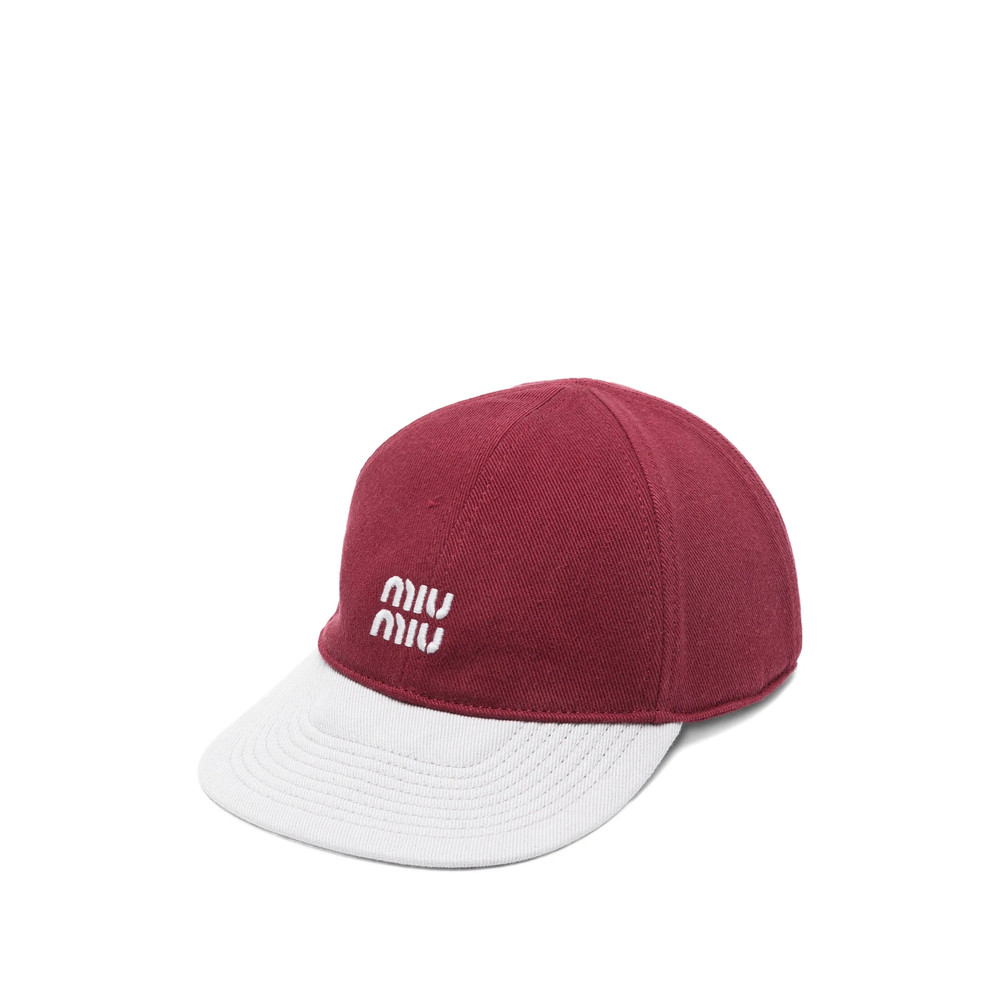 Miu Miu Drill Baseball Cap