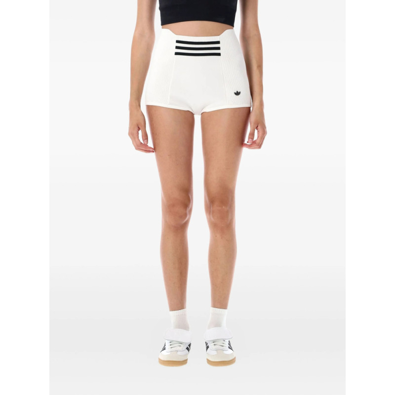 Adidas High-waisted Stripe Shorts