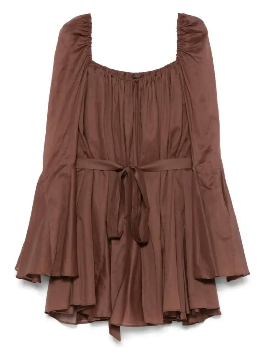 flared mini dress