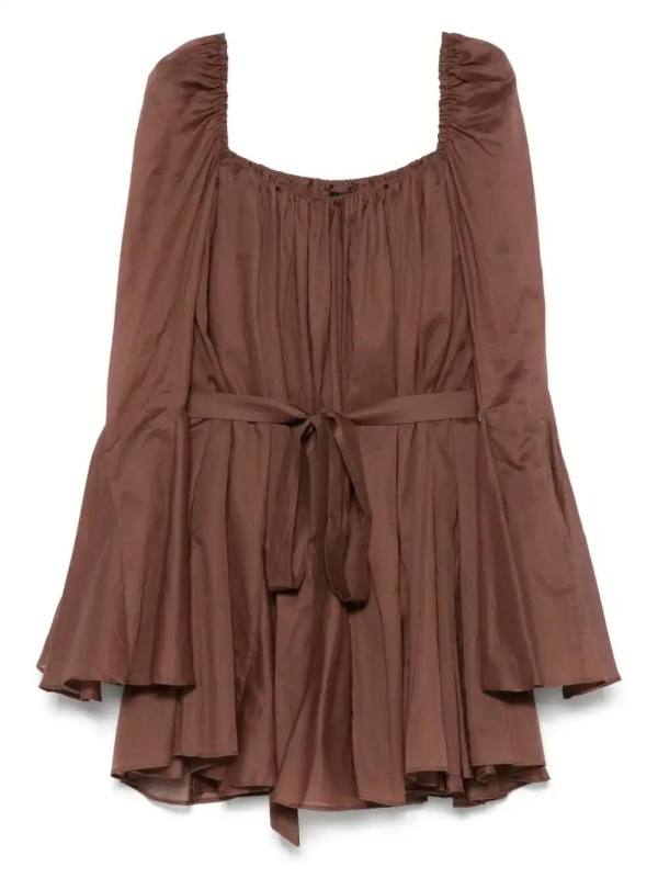 flared mini dress