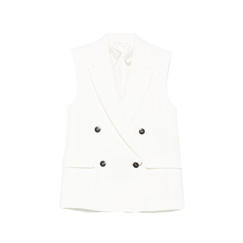 Max Mara Studio Staia Double-breasted Waistcoat