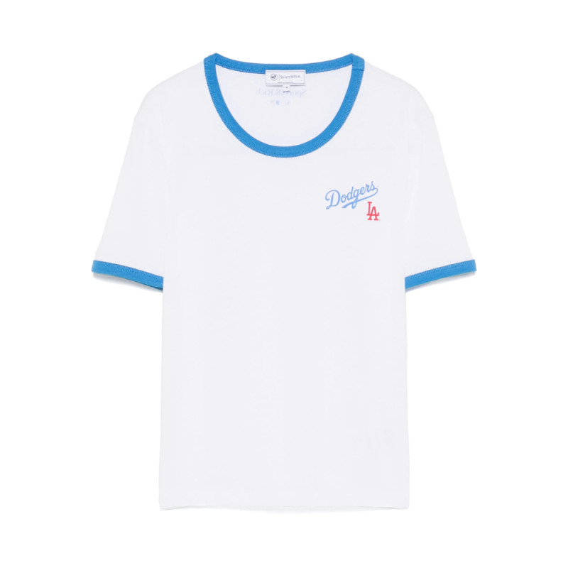 Sporty & Rich X The LA Dodgers Serif Ringer T-shirt