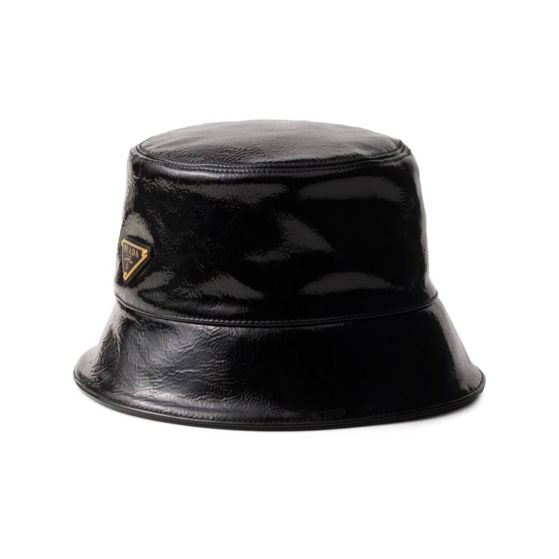 Prada Triangle-logo Bucket Hat