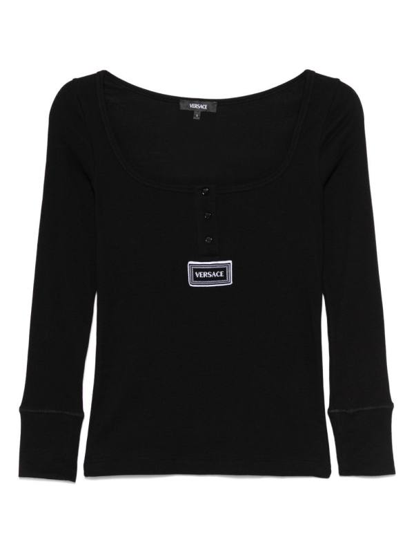 logo-patch T-shirt