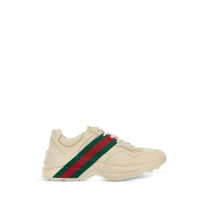 Gucci Rhyton Web-stripe Sneakers
