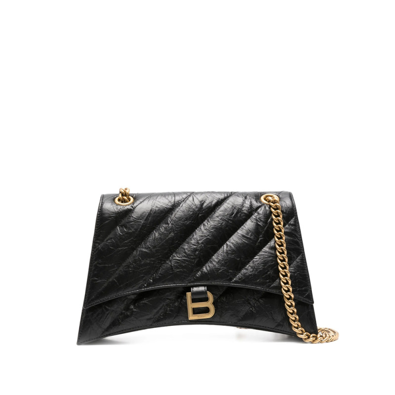 Balenciaga Medium Crush Shoulder Bag