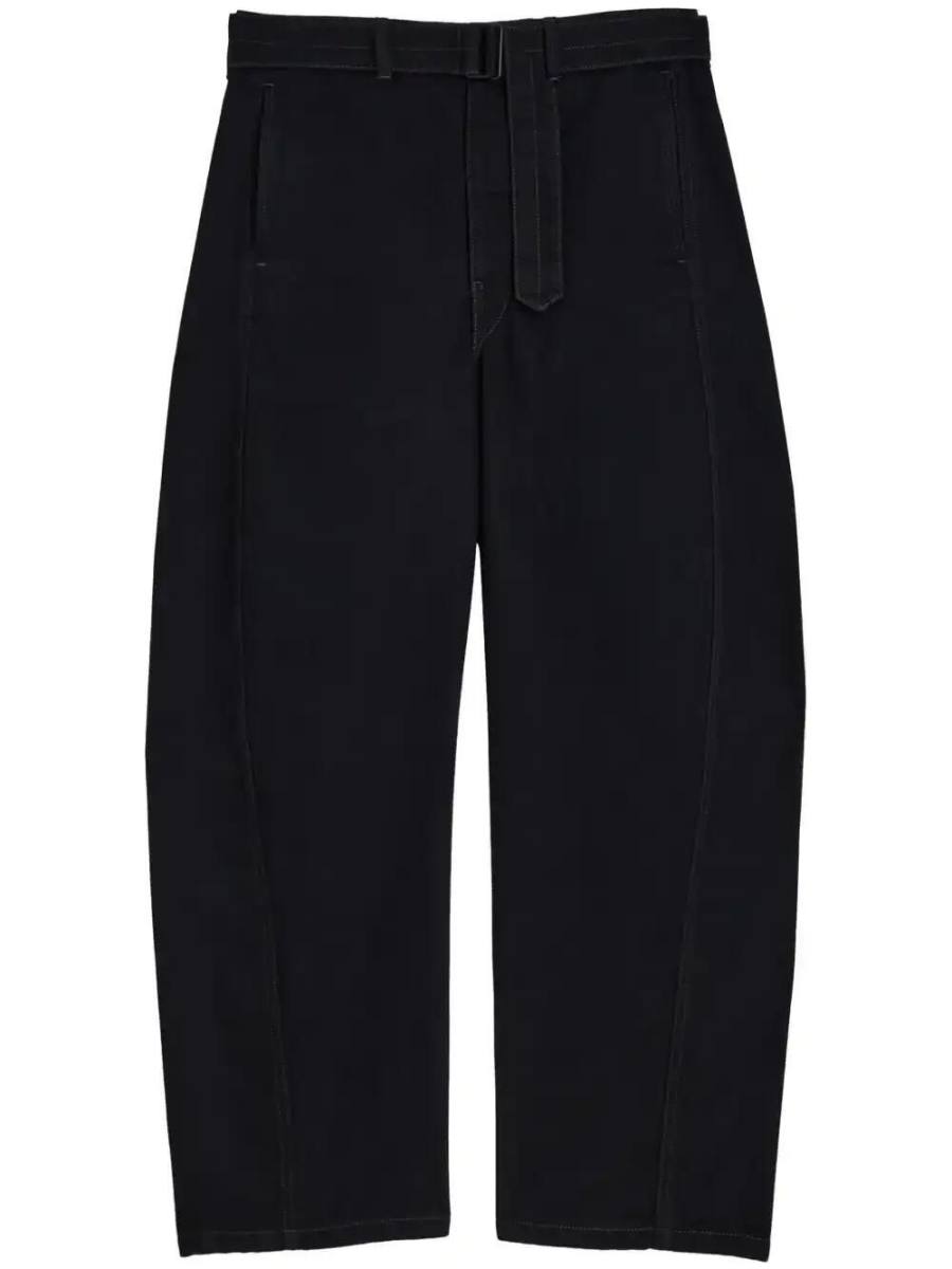 belted trousers
