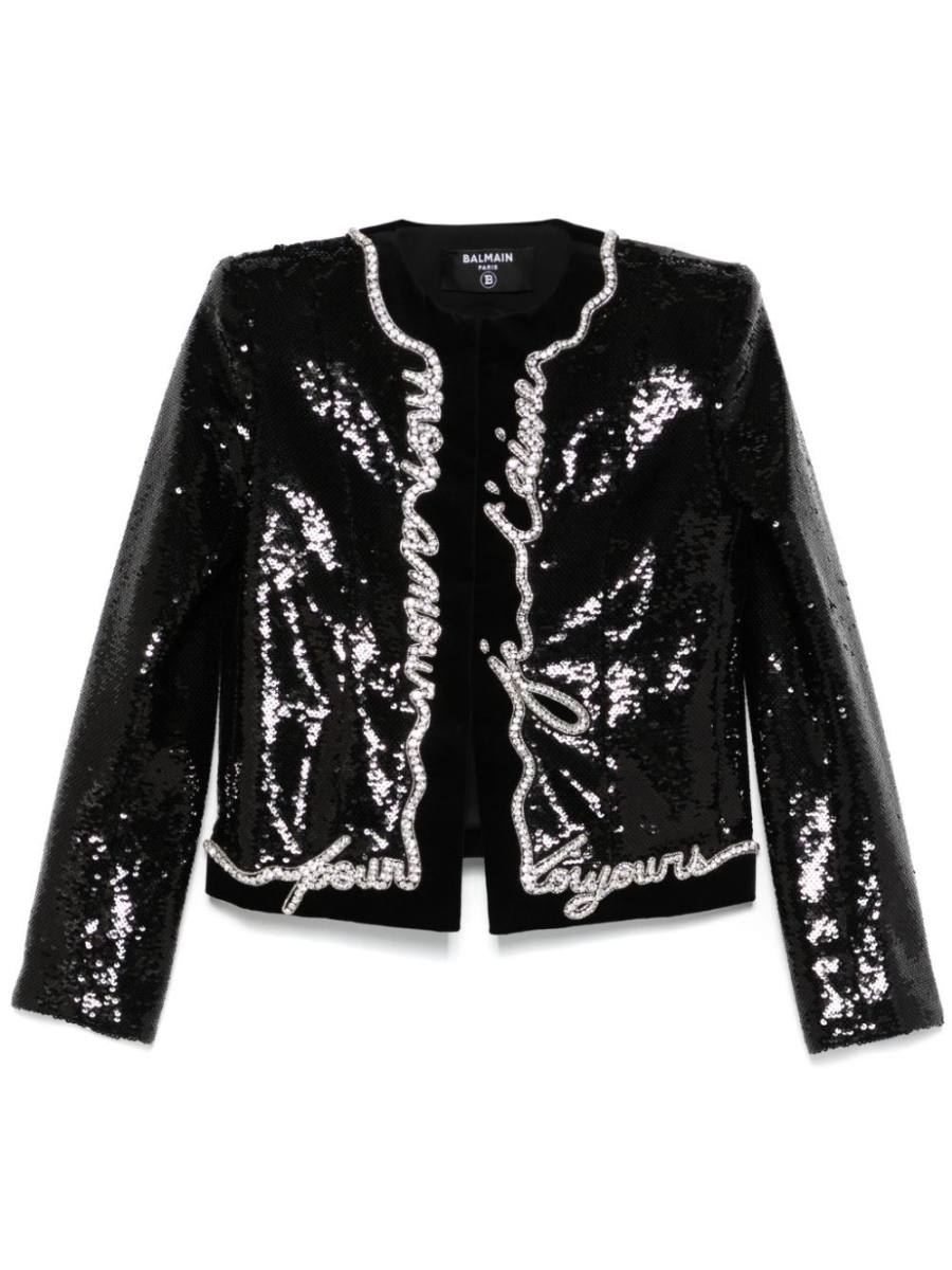 Love Letter-print jacket