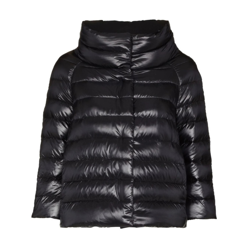 Herno Ultralight Quilted High-shine Puffer Jacket