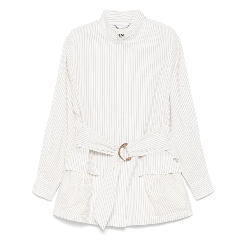 Fendi Striped Jacket