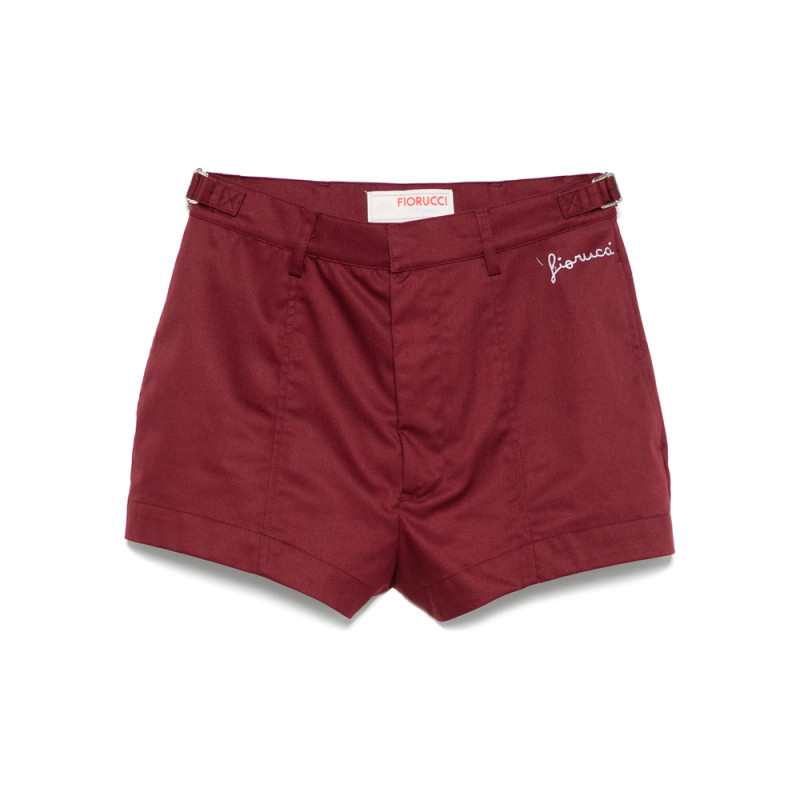 Fiorucci Embroidered Shorts