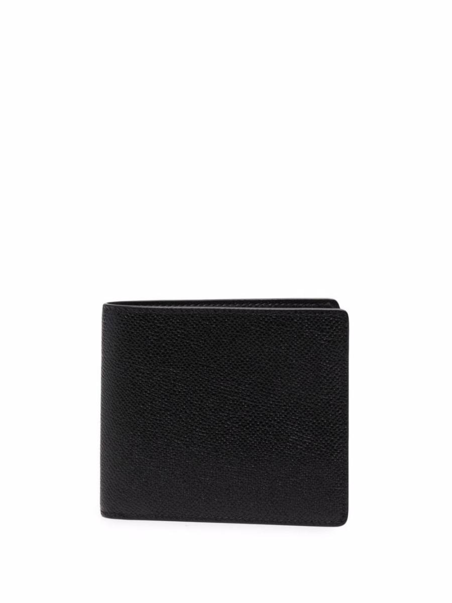 four-stitch leather card holder