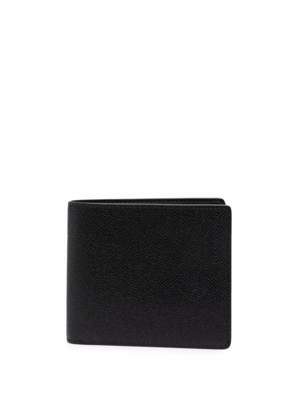 four-stitch leather card holder