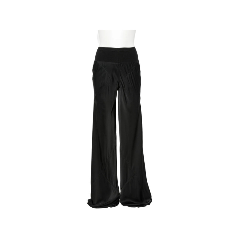 Rick Owens Bias Panelled Wide-leg Trousers
