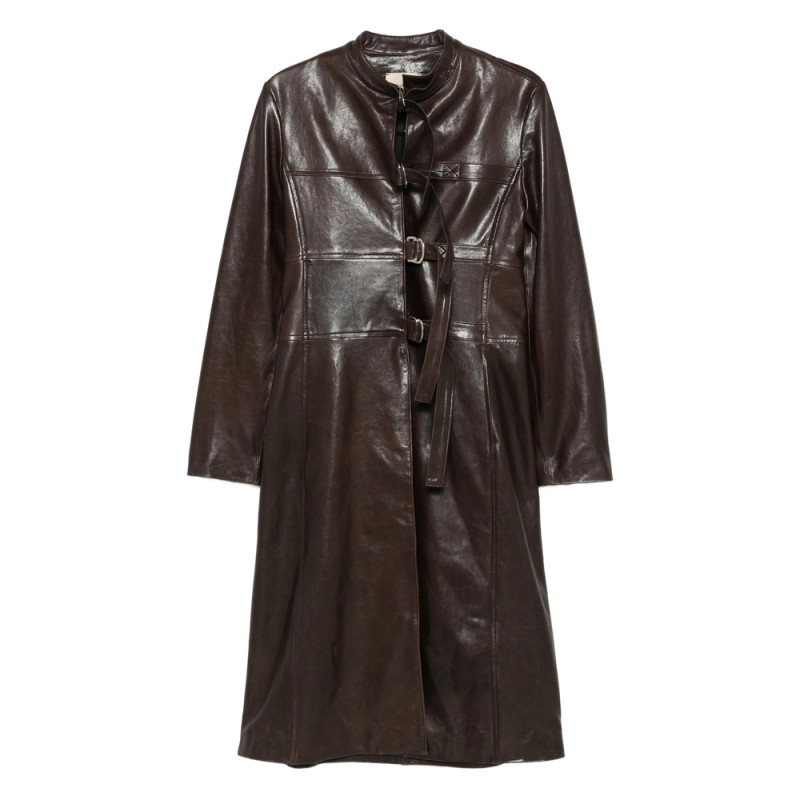 Paloma Wool Niquel Buckle Belted Coat