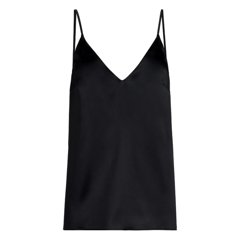 Brunello Cucinelli Stretch Silk Satin Camisole